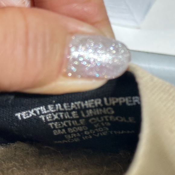 TORY BURCH Wedge Espadrille Sandal Cream & Black Size 8. - Picture 8 of 14